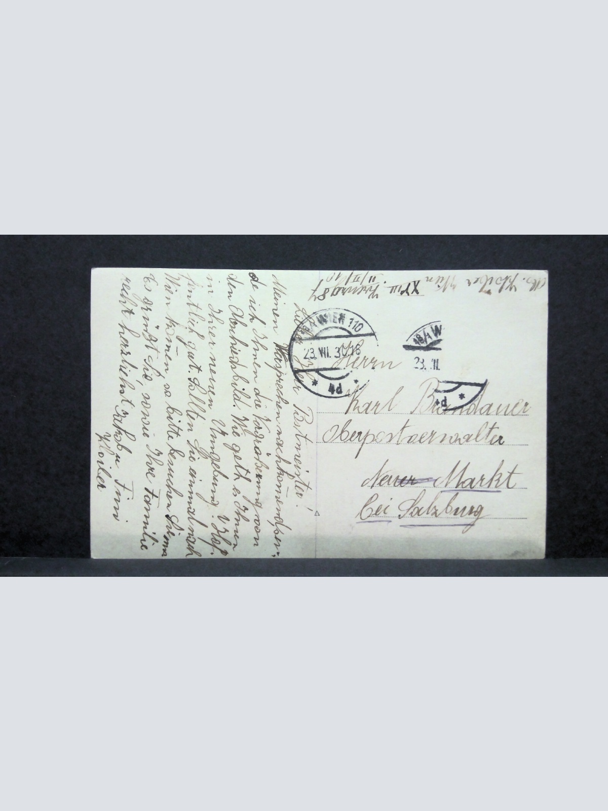 Salmansdorf bei Wien JW 800124 C