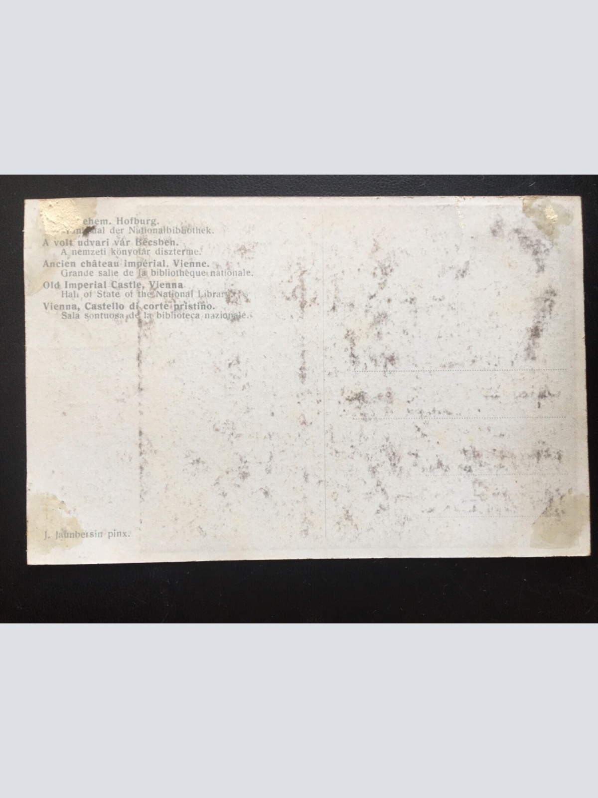 Wien - Prunksaal der Nationalbibliothek (J.Jaunbersin) - Ehem. Hofburg 270023 TH