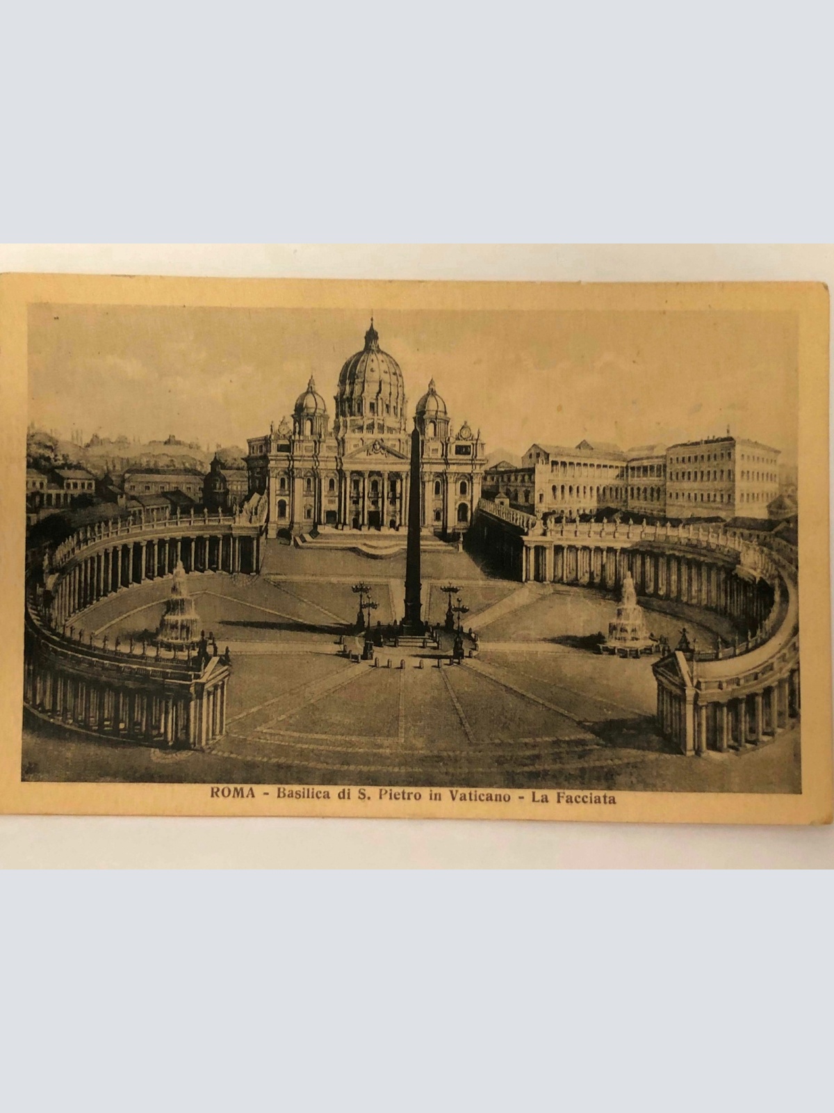 Roma Basillica di S Pietro in Vaticano La Facciata 42081