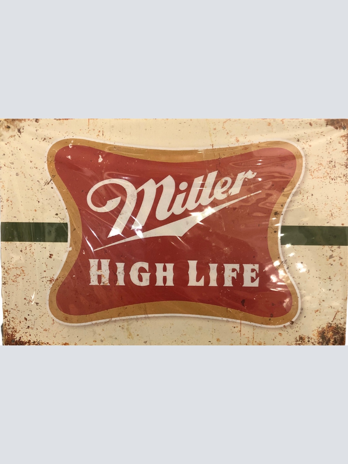 Nostalgie Vintage Retro Blechschild "Miller High Life " 30x20    900204