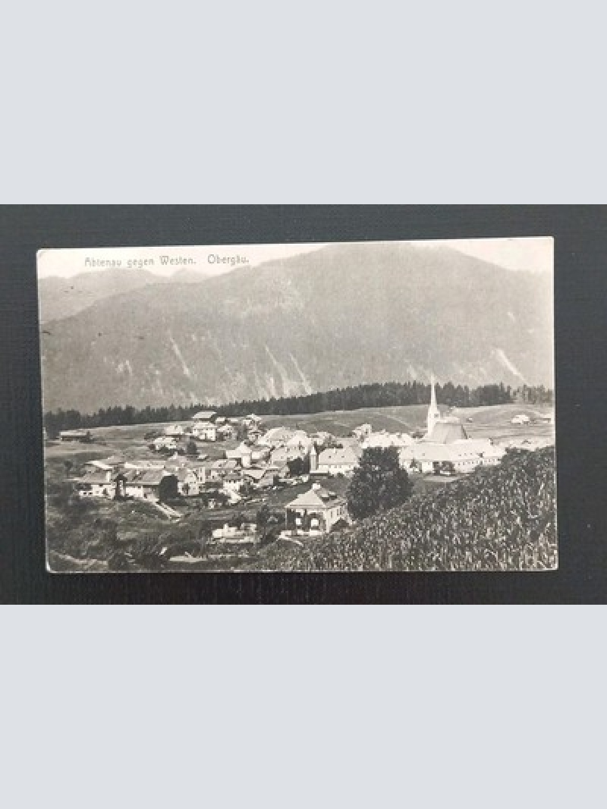 Abtenau gegen Westen Obergäu Salzburg 2505 Gr