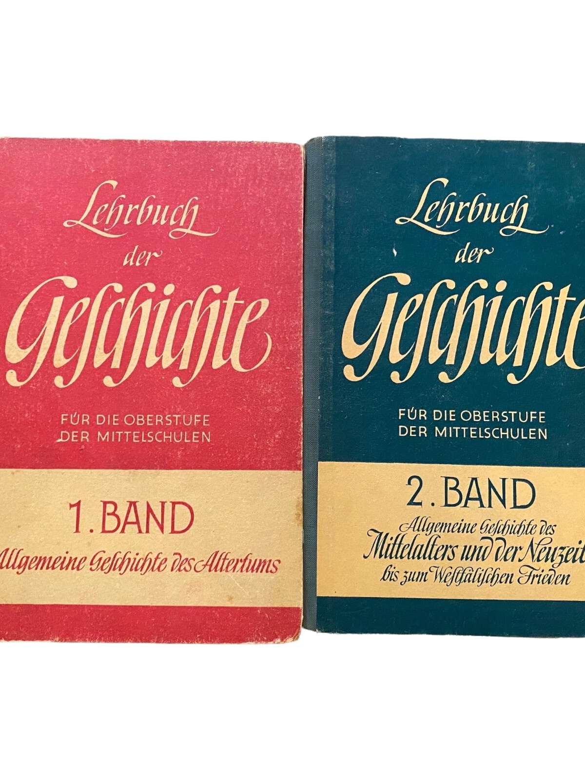 2500 Holek LEHRBUCH DER GESCHICHTE FÜR DIE OBERSTUFE DER MITTELSCHULEN BAND I+I