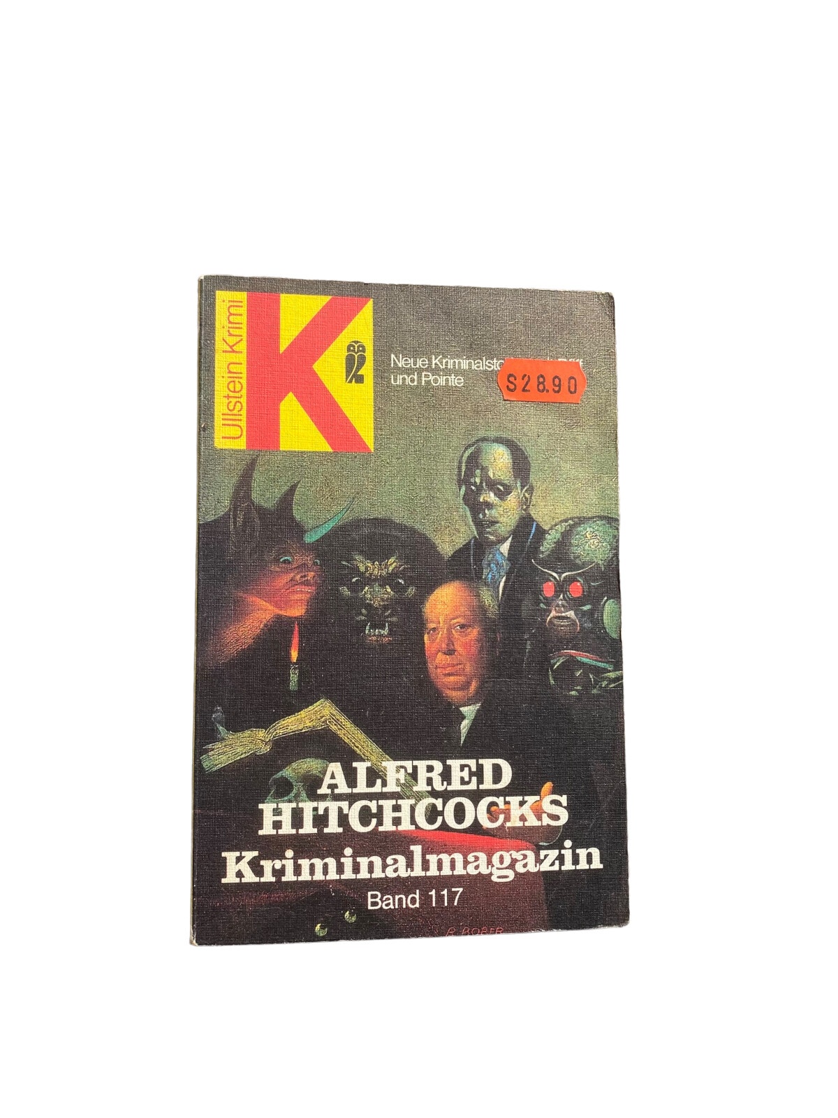 ALFRED HITCHCOCKS KRIMINALMAGAZIN Band 117 1980 +Abb
