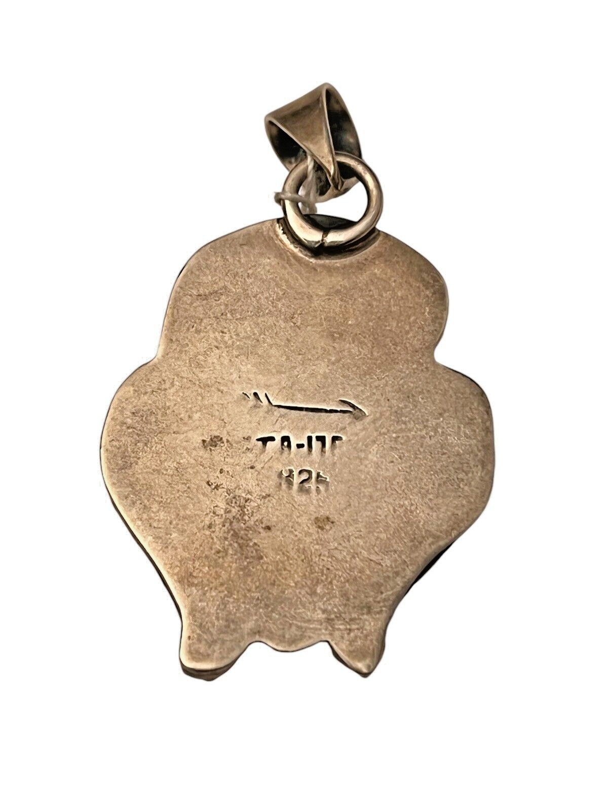 Anhänger Silber 925 mit Türkis ca.18g 42x35mm   R0010