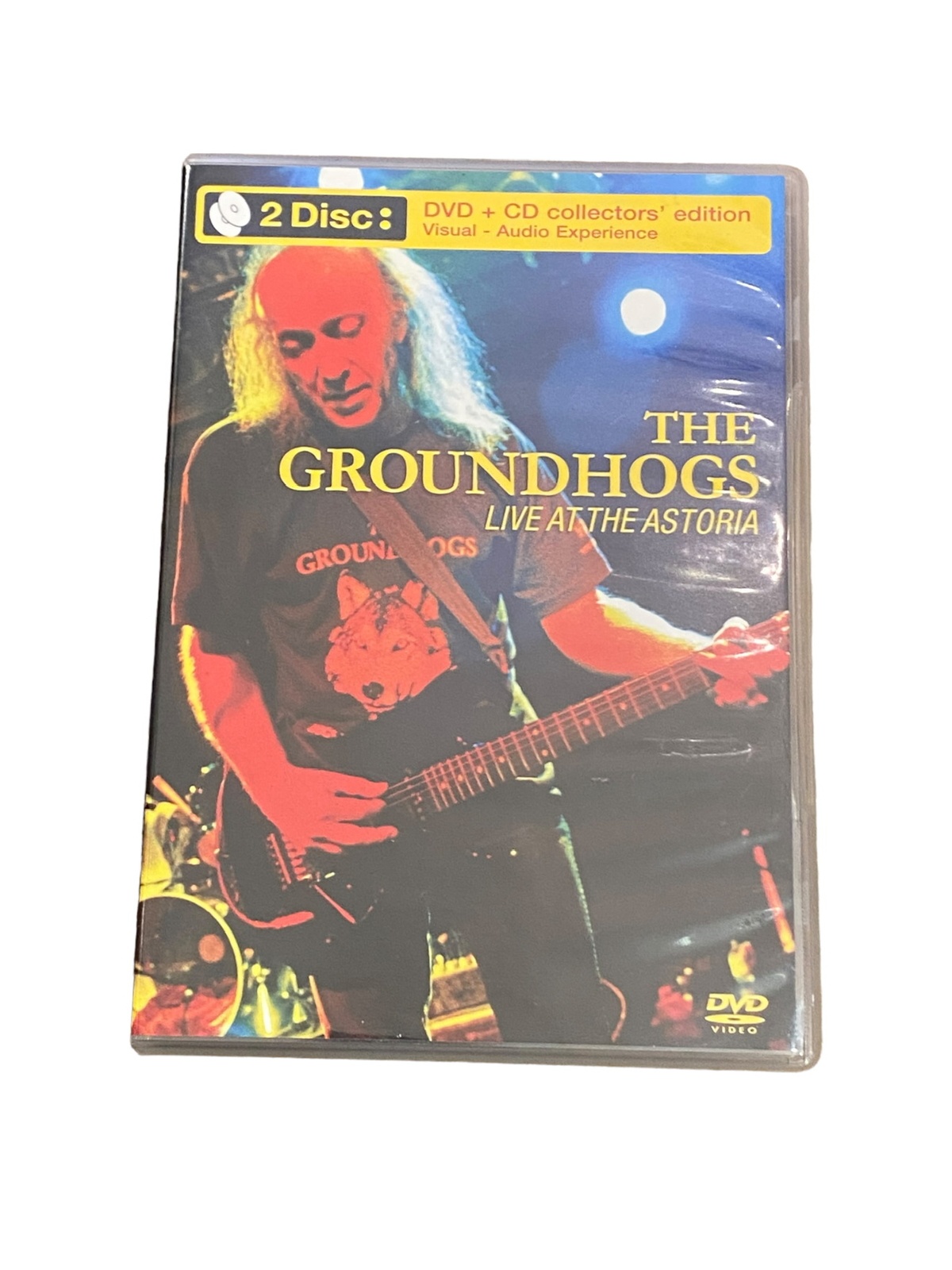 3859 The Groundhogs LIVE AT THE ASTORIA (2 DISCS: DVD & CD) HC