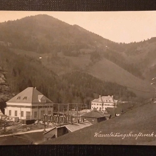 nostalgiesalzburg: Wasserleitungskraftwerk Gaming Scheibbs 134 D  Gr