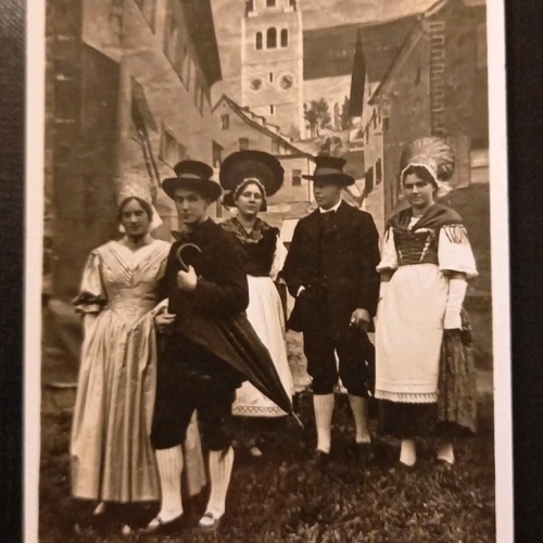 Bludenz Voralberg Volkstrachten Mann Und Frau 899 D Gr