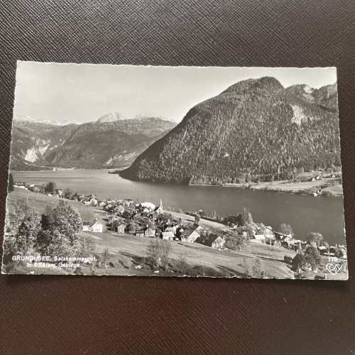 Grundlsee, Salzkammergut, mit Totem Gebirge 400709 DN A