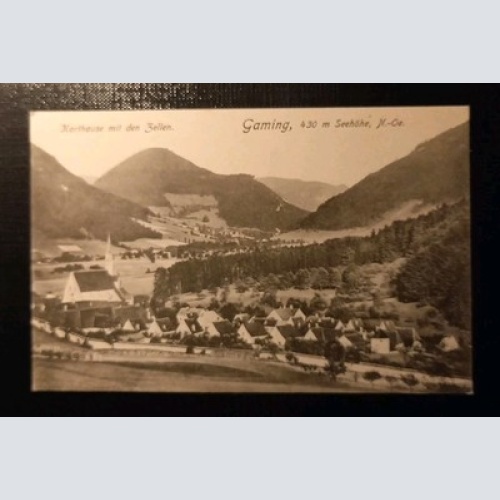 Gaming Karthause Mit Den Zellen Scheibbs  Gr 127 D