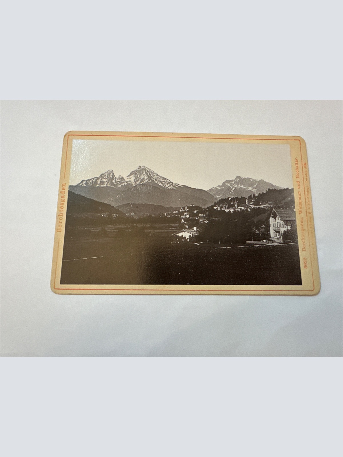 Foto Berchtesgaden Um 1900 11,5  X 16.5 cm 423991 J