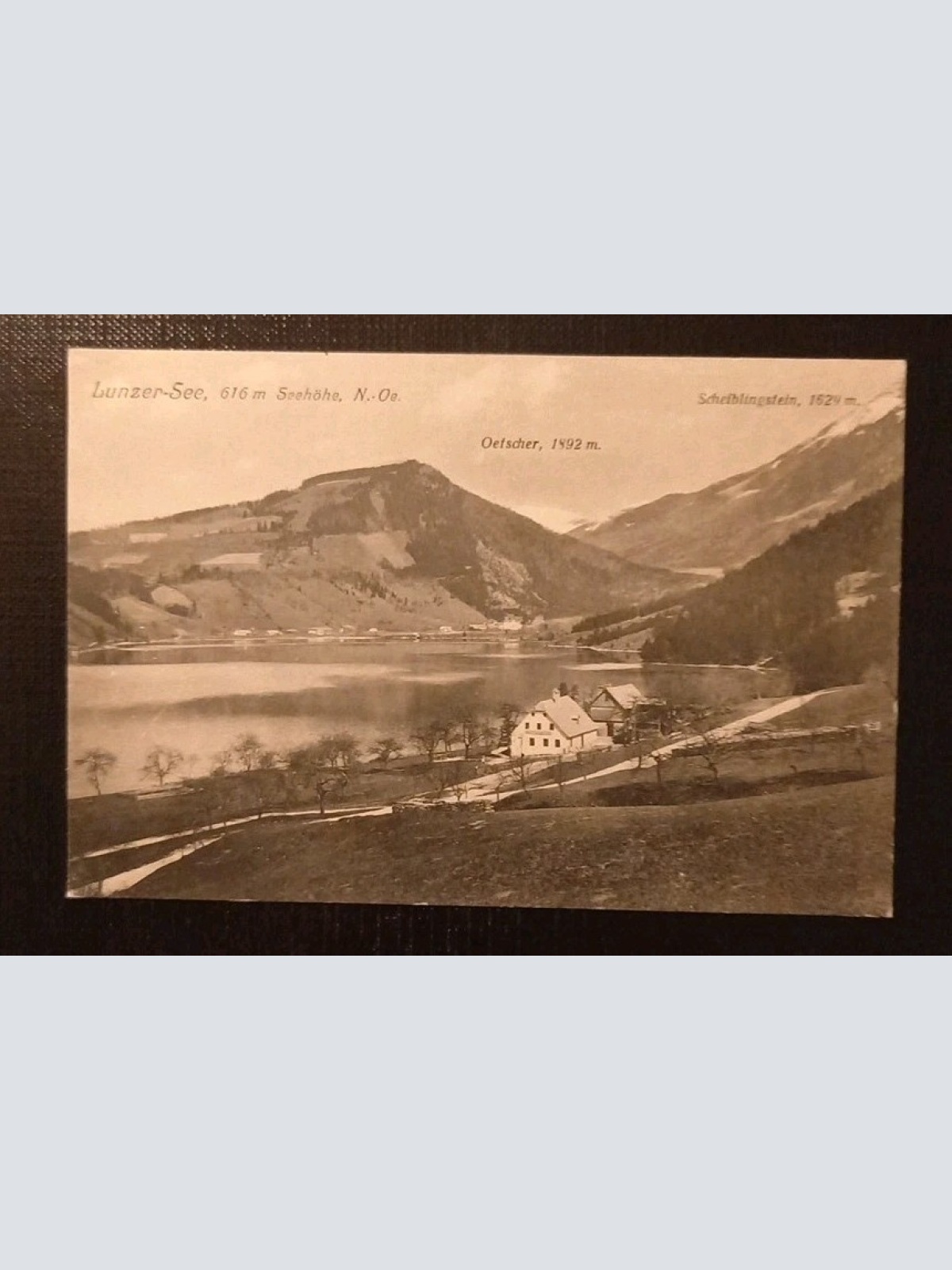 Lunzer See Oetscher Scheiblingstein Gr 741 J