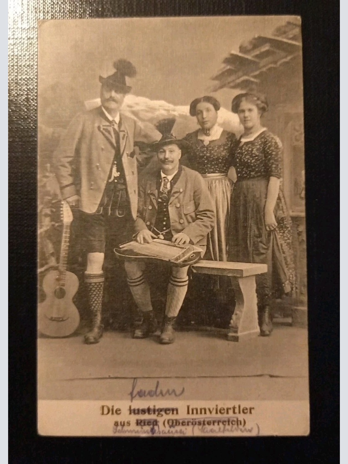 Die Lustigen Innviertler Aus Ried Musikanten Musiker  Gr 2142 J