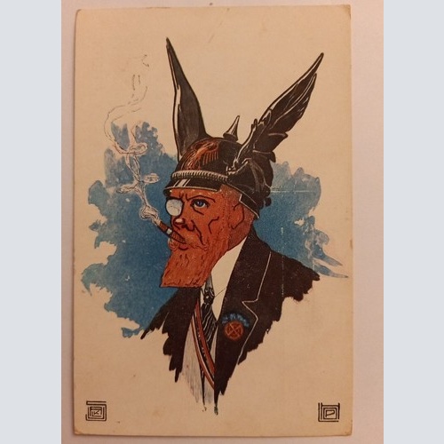 Künstlerkarte   Karikatur Verlag Polst Salzburg 500060A D