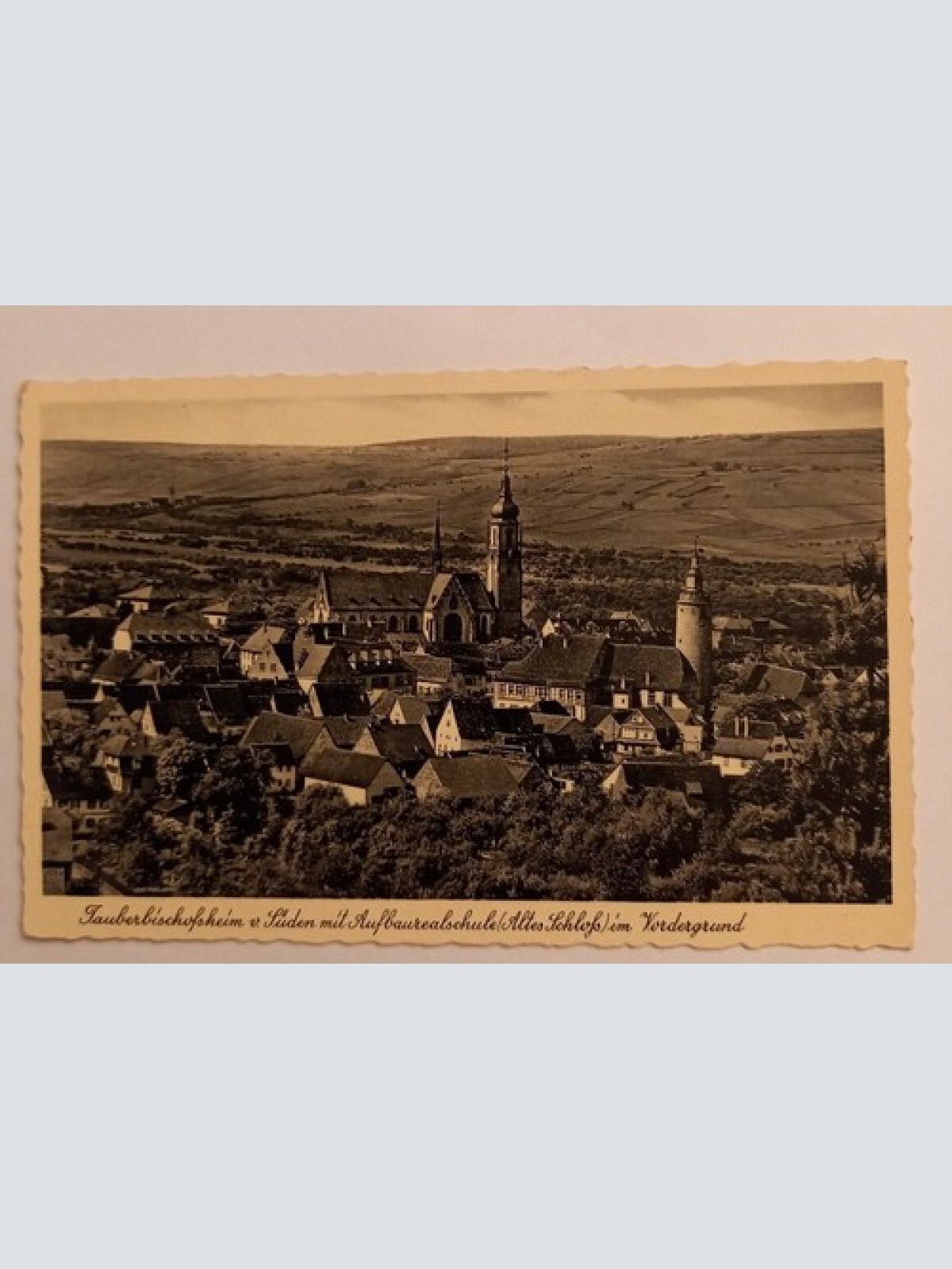 Tauberbischofsheim Altes Schloß 500054A gr D