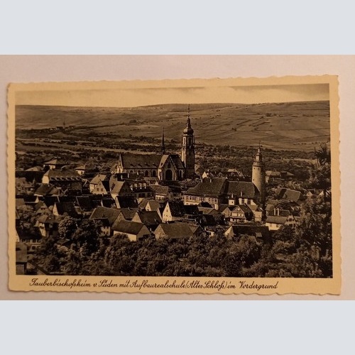 Tauberbischofsheim Altes Schloß 500054A gr D