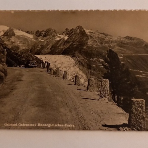 Grimsel Galenstock Rhonegletscher Furka 600572A gr D