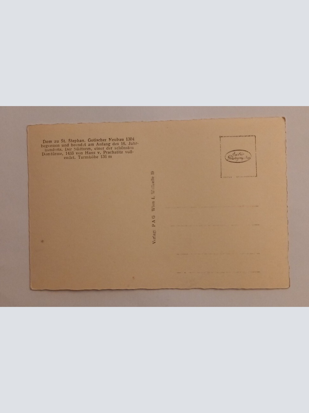 Wien Stephanskirche 600579A gr D