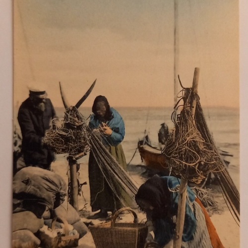 Fischer 2 Frauen und 1 Mann Ein guter Fang 600595A gr D