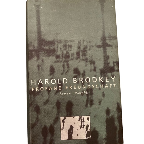 2199 Harold Brodkey PROFANE FREUNDSCHAFT ROMAN HC Rowohlt