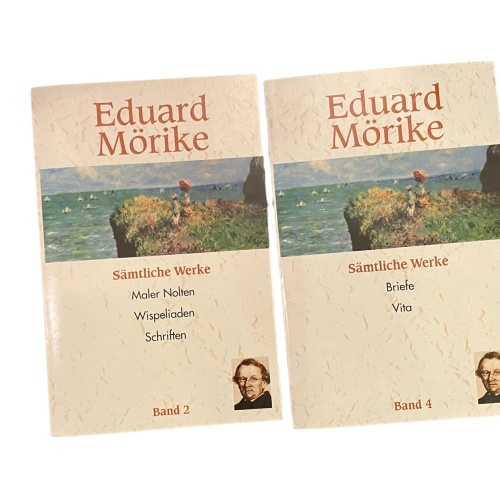 2281 Eduard Mörike SÄMTLICHE WERKE. BAND II, BAND IV 2 Bde