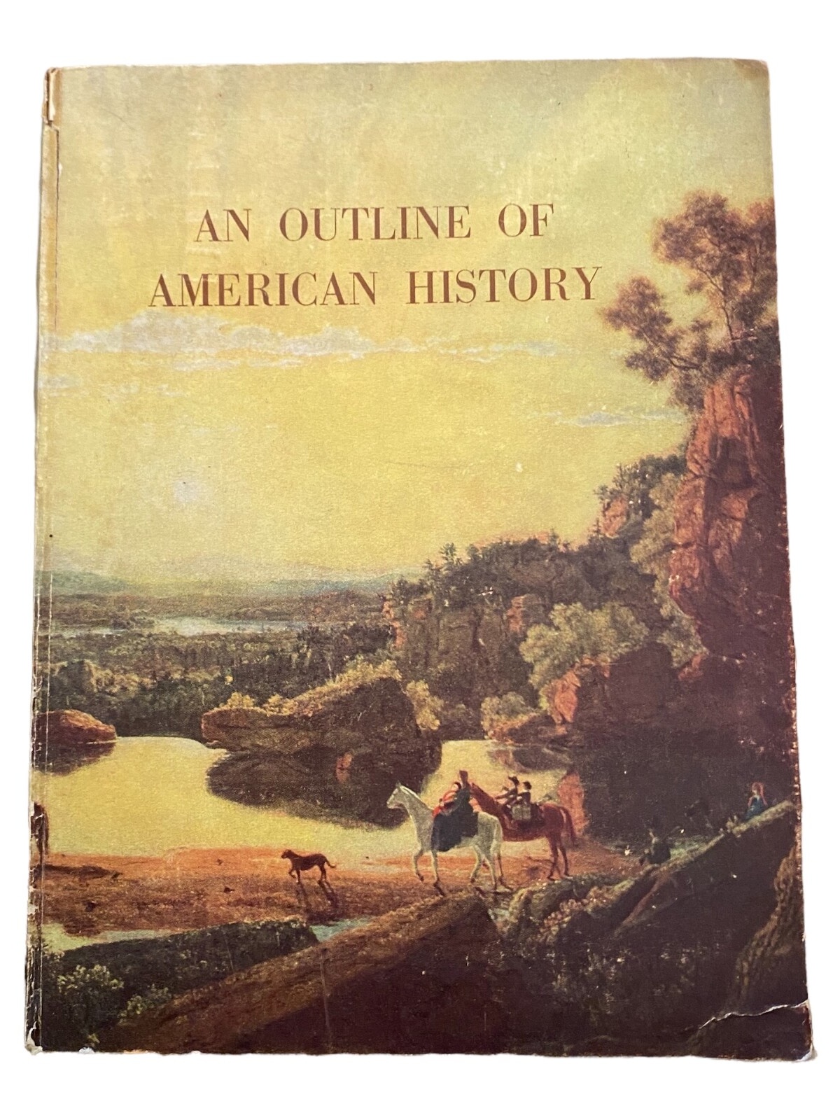 2404 AN OUTLINE OF AMERICAN HISTORY HC +Abb United States information service