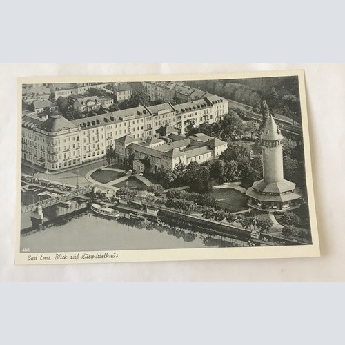 AK, Bad Ems, Rheinland Pfalz, Kurmittelhaus (110322 BW)