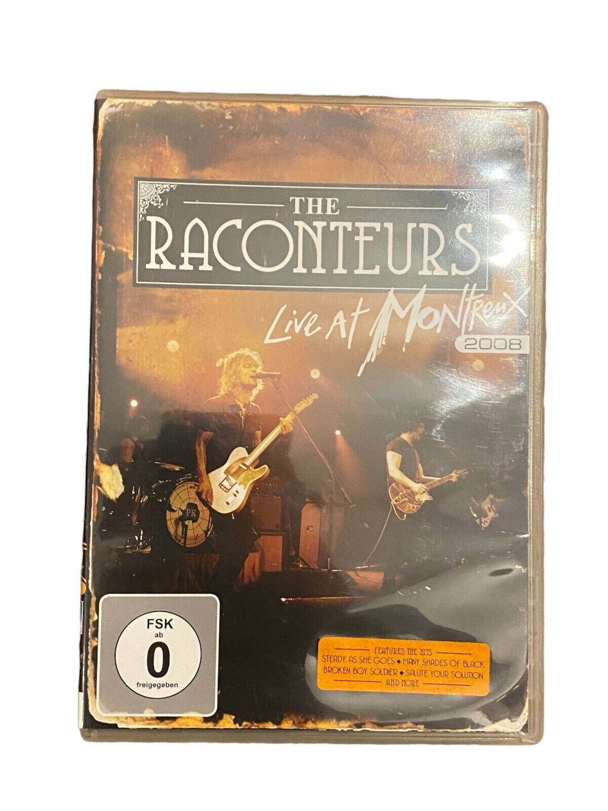 3079 The Raconteurs LIVE AT MONTREUX 2008 HC +Abb Montreux Sounds