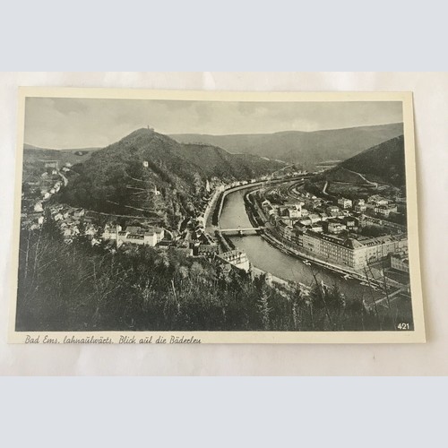 AK, Lahnaufwärts, Bäderlen, Bad Ems, Rheinland Pfalz, (110321 BW)