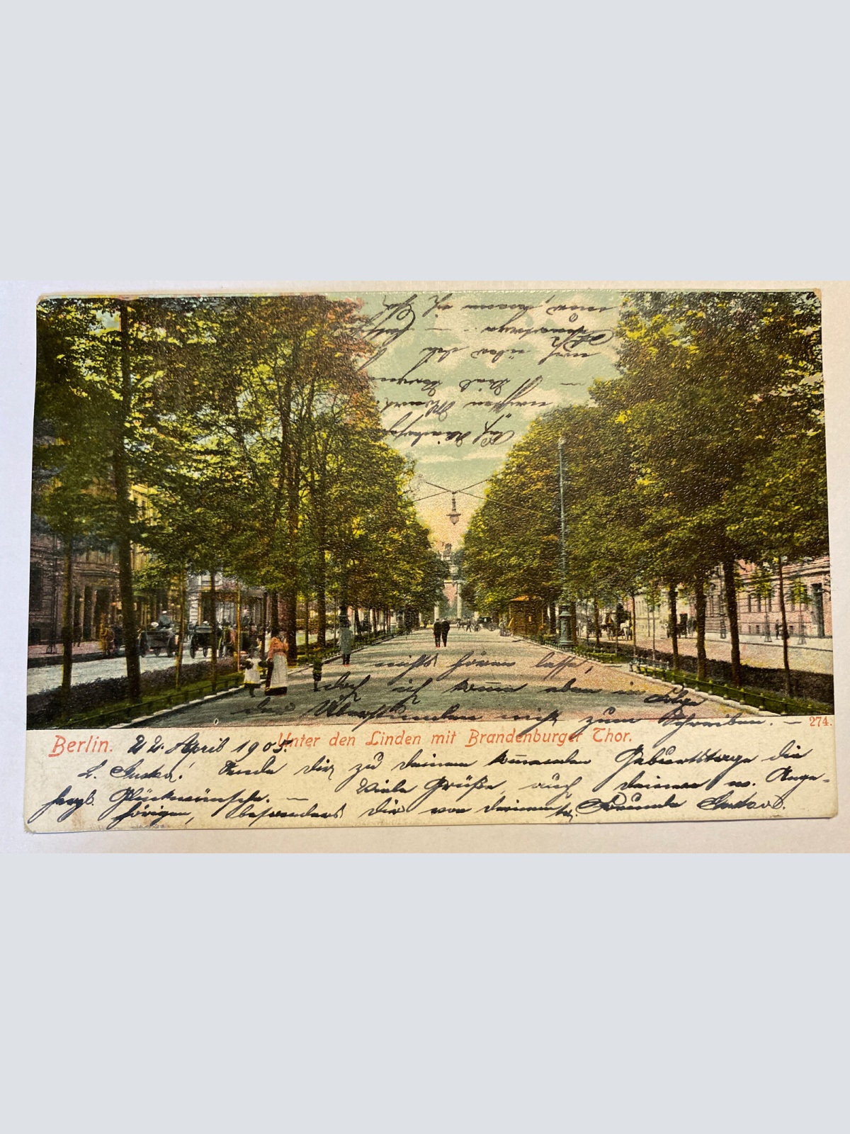 Berlin Unter den Linden Brandenburger Tor 84014