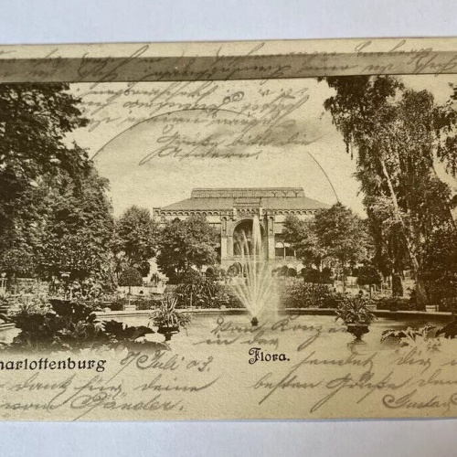 Charlotenburg Flora um 1903 84020