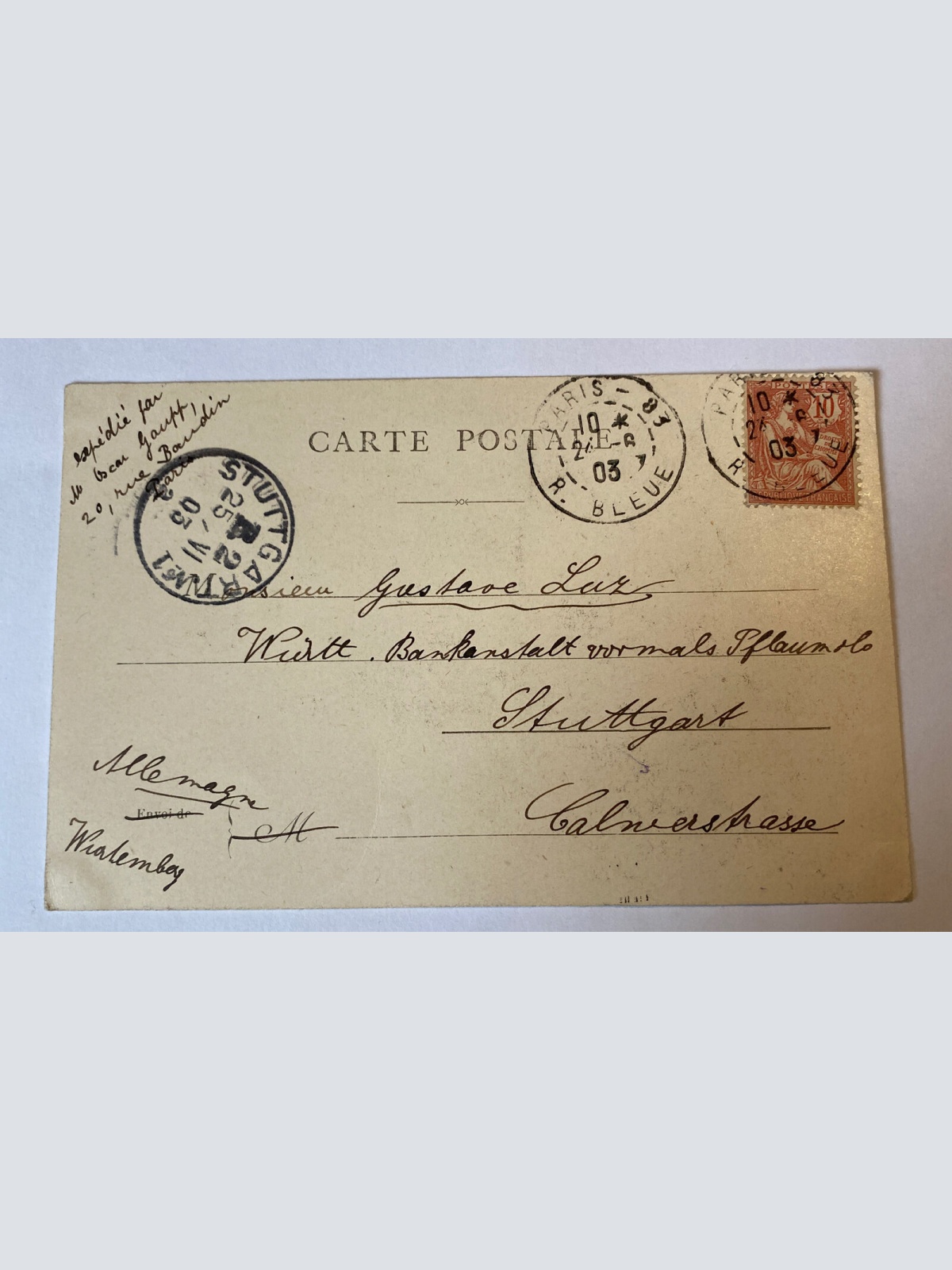 Paris Le Pantheon   Pferdefuhrwerk 84023