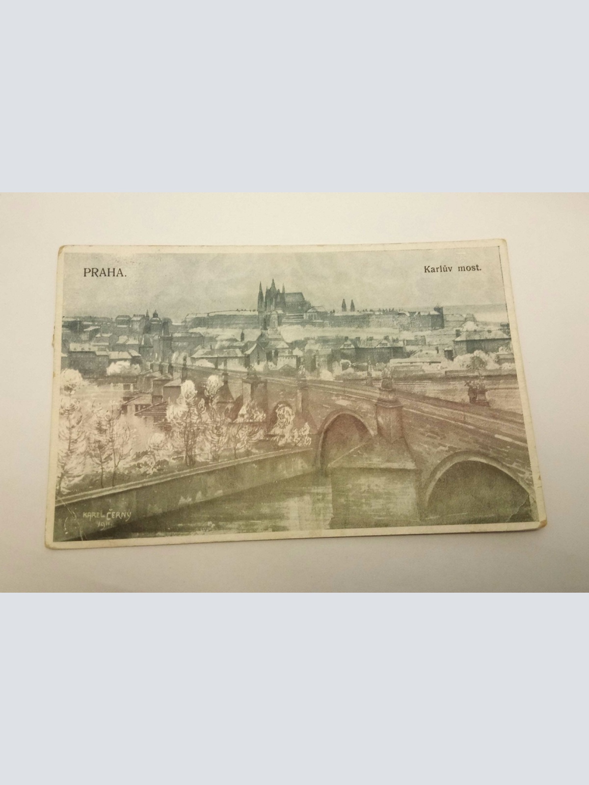 Praha Prag Palast Brücke 50328