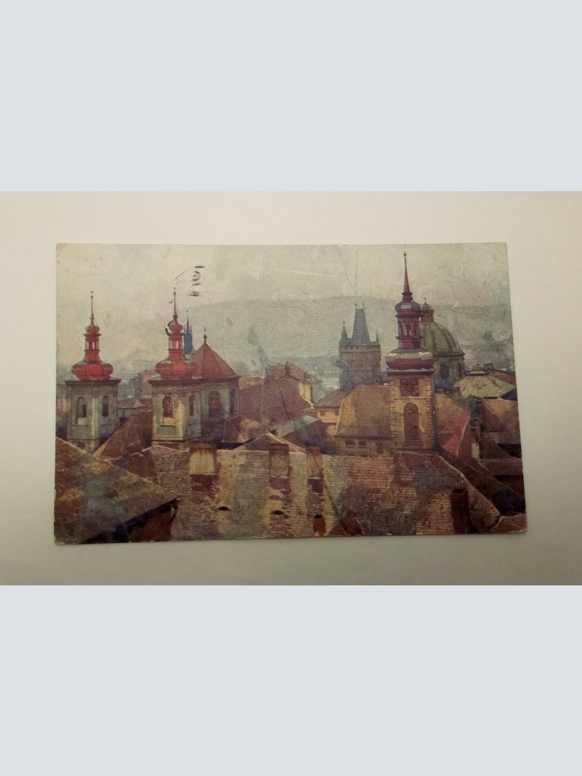 Praha Prag Altstadt Aquarell 50330