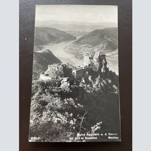 Ruine Aggstein a. d. Donau Wachau 400725 DN A