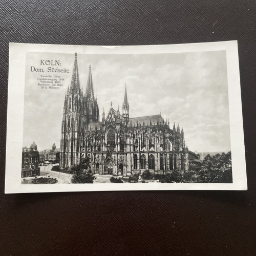 Köln: Dom, Südseite. 400722 DN A