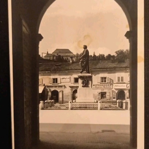 Salzburg Mozartdenkmal 600395A gr K