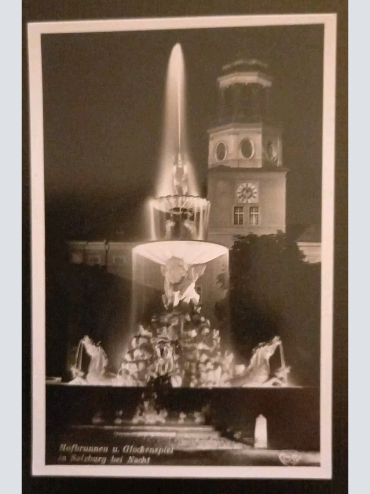 Salzburg Hofbrunnen Und Glockenspiel 600701A gr K
