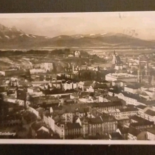 Salzburg Altstadt Mönchsberg Hoher Staufen 600644A gr K