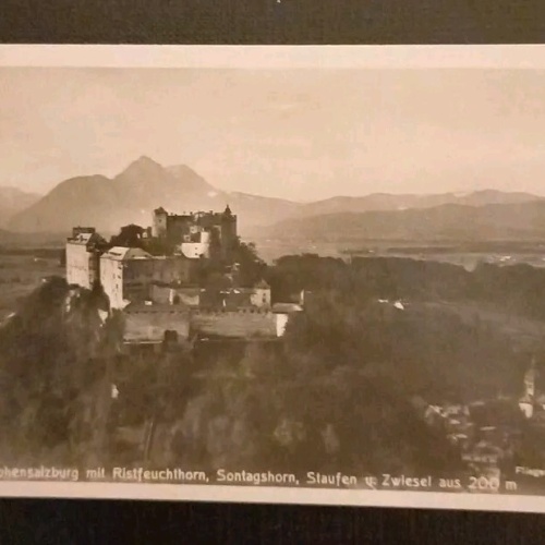 Salzburg Festung Staufen Und Zwiesel 600671A gr K