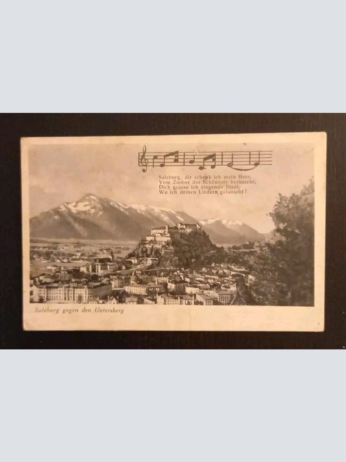 Salzburg Festung Untersberg 600666A gr K