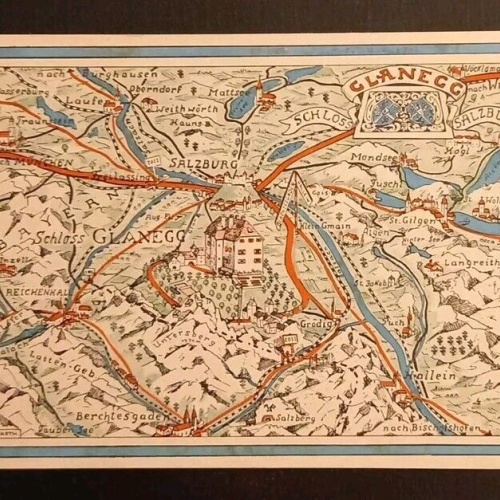 Salzburg Schlss Glanegg 600657A gr K