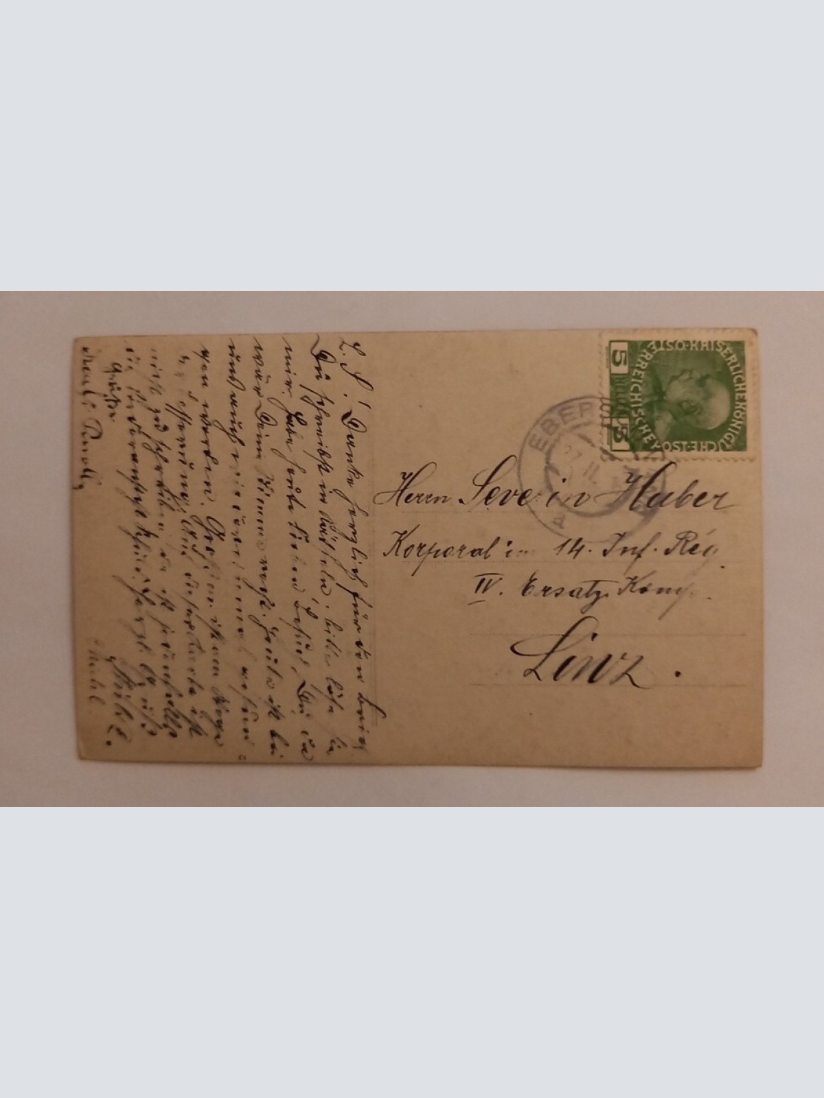 Liebespaar Soldat mit Frau Künstlerkarte 600603A gr D