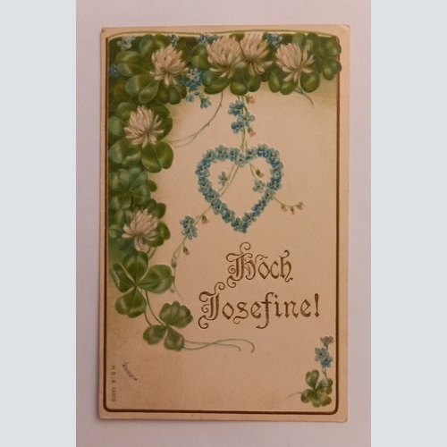 Künstlerkarte Hoch Josefine 600608A gr D