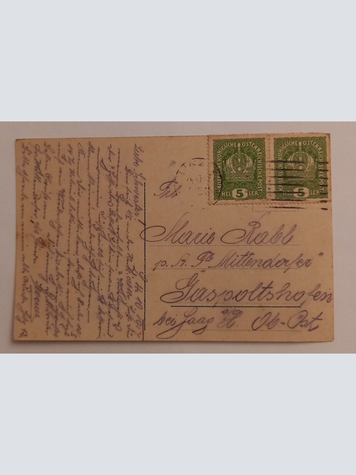 Künstlerkarte Henny Porten Frau mit Rose 600607A gr D