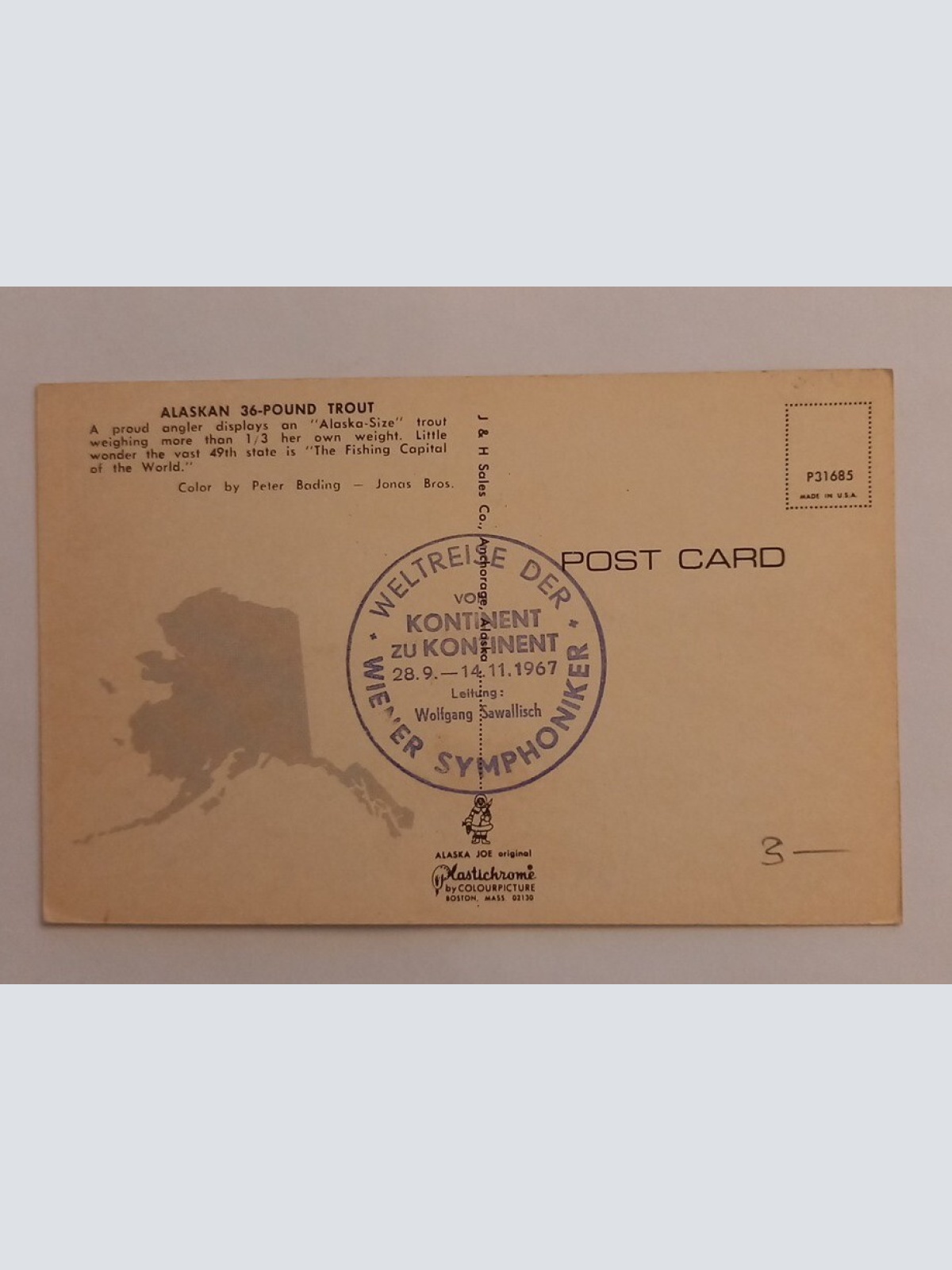 Alaska Fischerin mit Fisch 600611A gr D