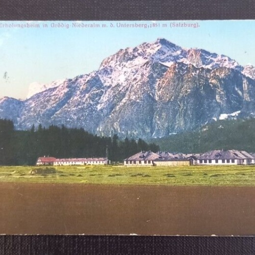 Salzburg Lehrlings Erholungsheim in Grödig Niederalm 600759A gr