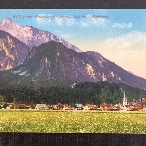 Salzburg Grödig mit Untersberg 600758A gr