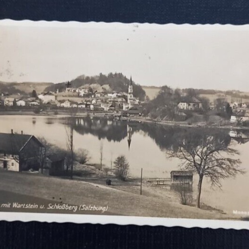 Salzburg Mattsee mit Wartstein und Schlossberg 600242A gr