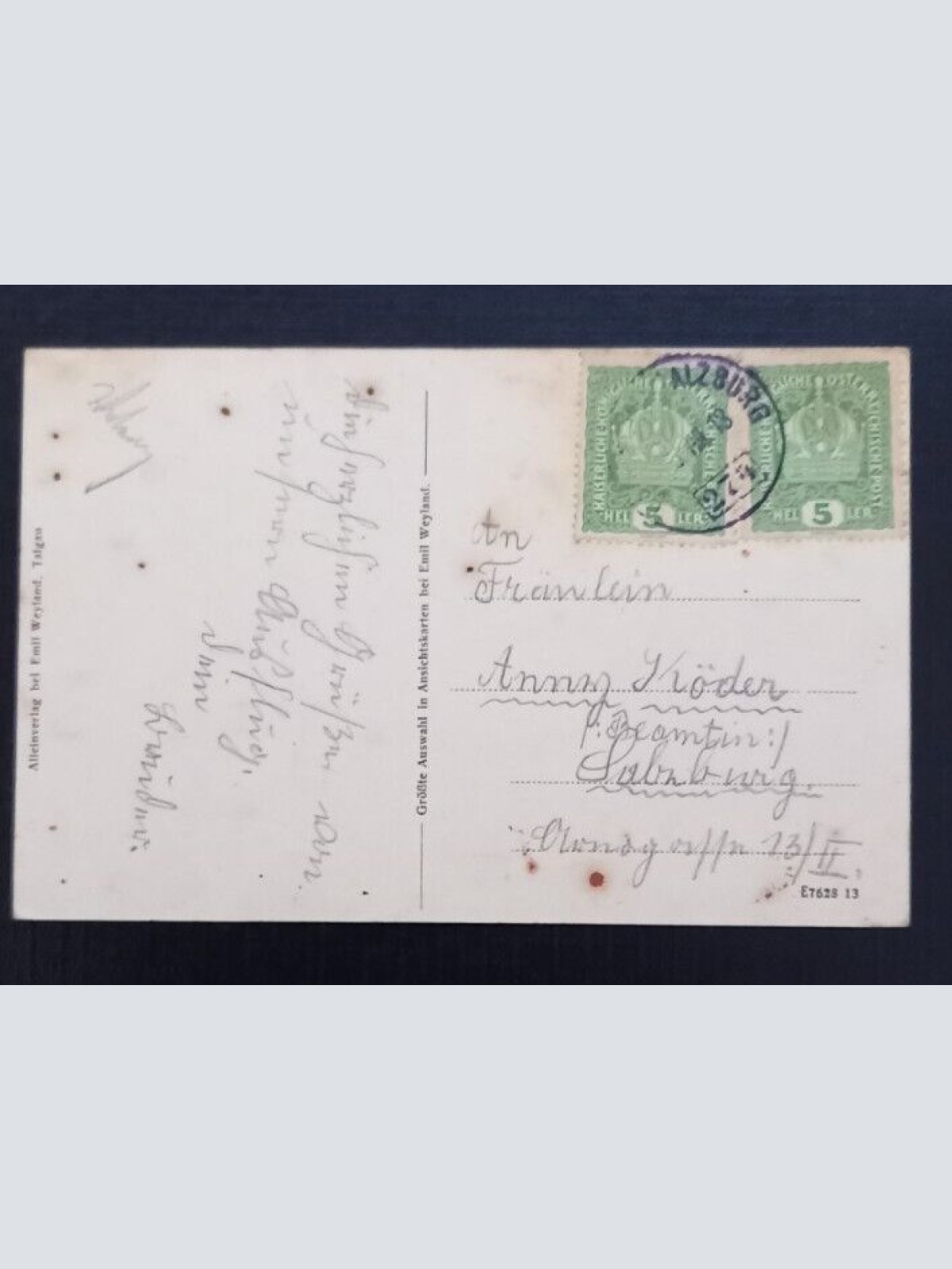 Salzburg Gruss aus Thalgau 600735A gr