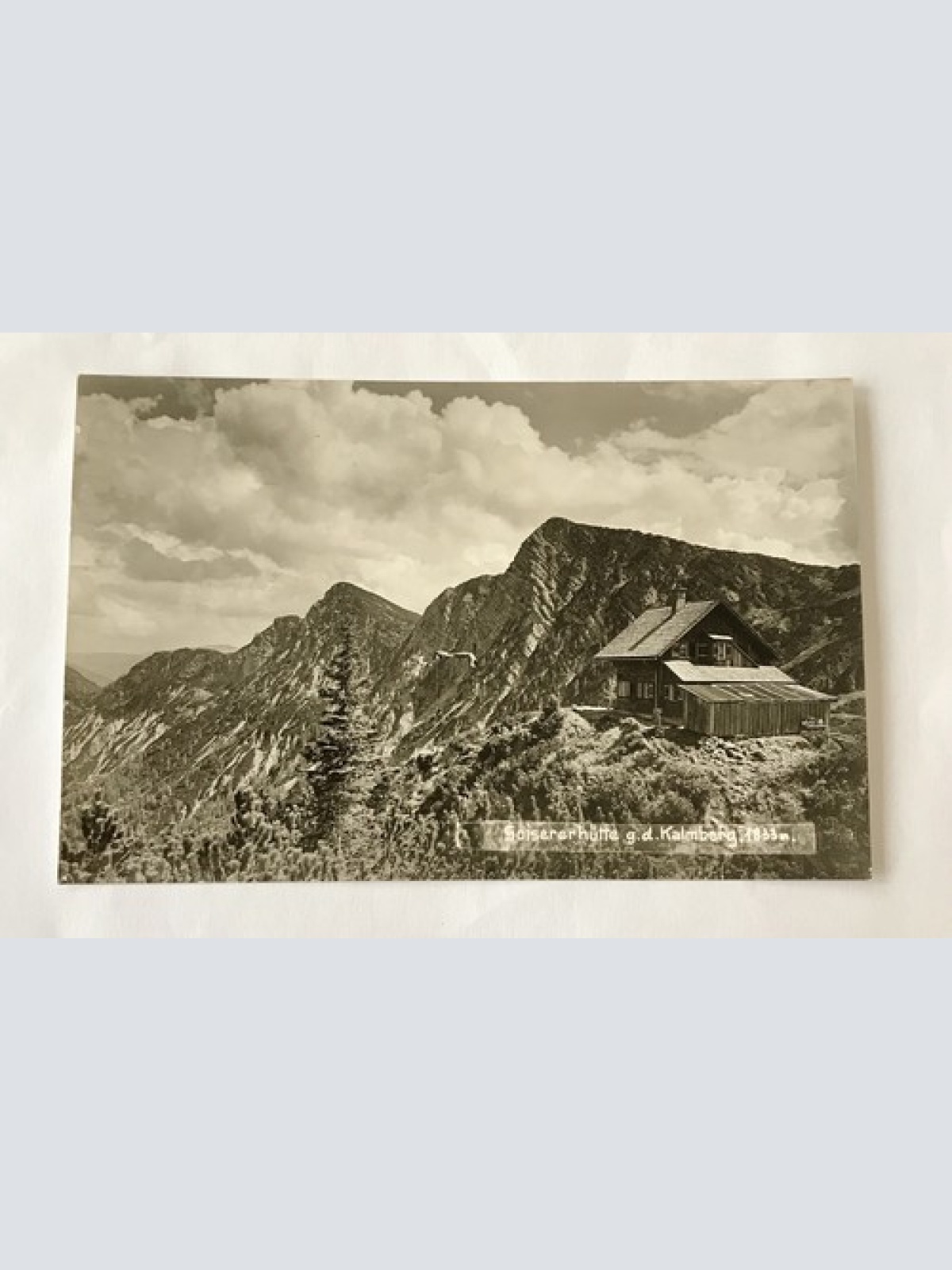 AK, Soisererhütte, Bad Goisern, Kalmberg (110274 BW) A